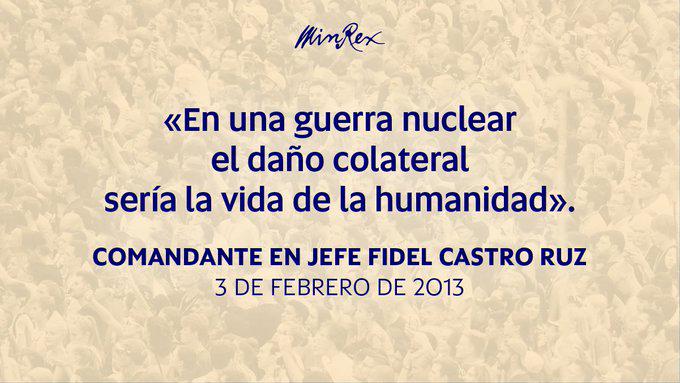 Cuba ha mostrado su compromiso con el desarme general y completo