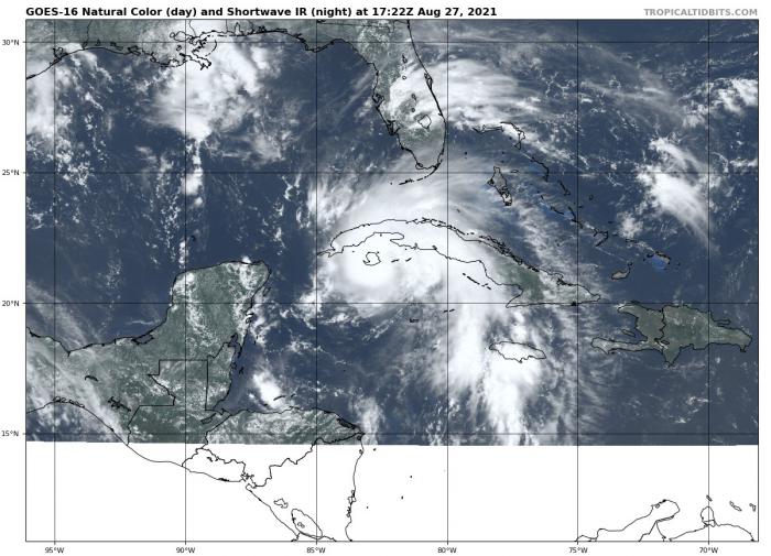 Huracán Ida deja afectaciones a su paso por el occidente cubano