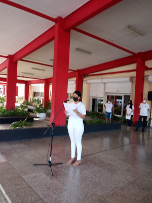 Mireysis Matos, militnate UJC MINDUS