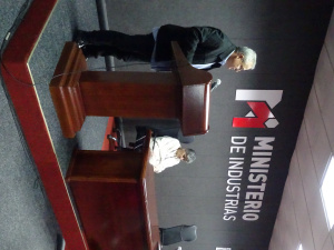 Palabras del Ministro de Industrias