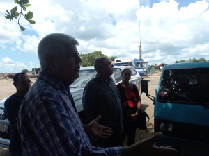 Recorrido con los Diputados