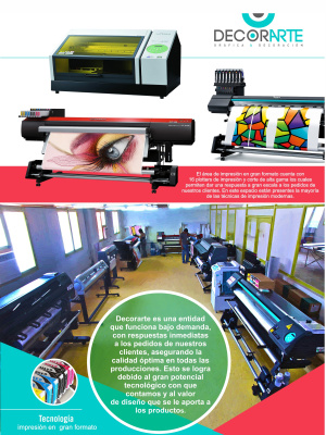 Cooperativa de impresión gráfica, decoración e interiorismo. (DECORARTE)