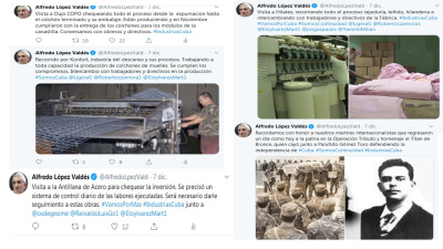 Twitters conmemorativos