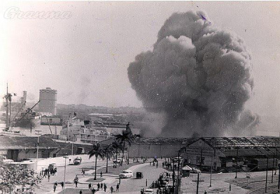 Explosión del vapor francés la Coubre el 4 de marzo de 1960