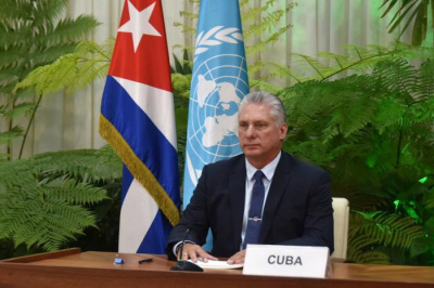 Díaz-Canel en la ONU: Cuba denuncia doble moral de Estados Unidos en el plano internacional