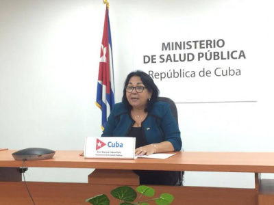 INTERVENCIÓN DE LA VICEMINISTRA DE SALUD PÚBLICA, DRA. MARCIA COBAS RUIZ EN EL 58 CONSEJO DIRECTIVO DE LA OPS SOBRE LA PANDEMIA DE COVID-19 EN LA REGIÓN DE LAS AMÉRICAS