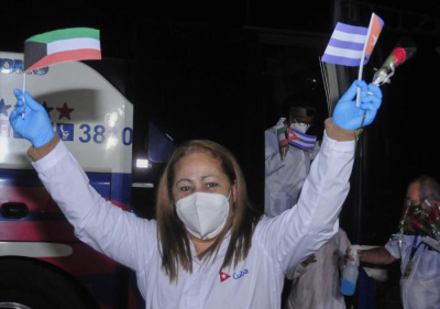 La Henry Reeve también con su huella de amor en Kuwait