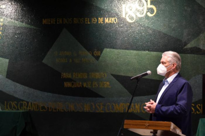 Una Revolución firme, el mejor homenaje a Martí y a Fidel 