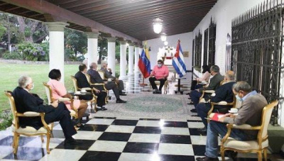 Recibió Maduro al vice primer ministro cubano Ricardo Cabrisas