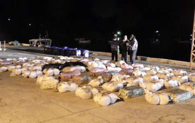 Capturada otra lancha rápida con cargamento de marihuana al norte de Maisí