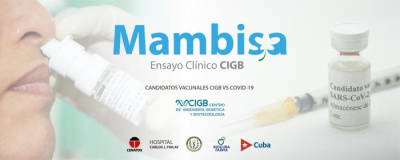 Mambisa, entre los cinco candidatos vacunales contra la COVID-19 en el mundo, por vía nasal