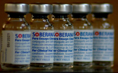 Concluirá en el mes de mayo administración de la tercera dosis del ensayo clínico Fase III de Soberana 02 