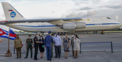 Llegó a Cuba nuevo donativo de alimentos desde Rusia