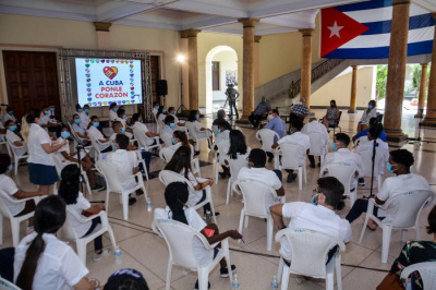 «Ustedes son parte del pensamiento visionario de Fidel»