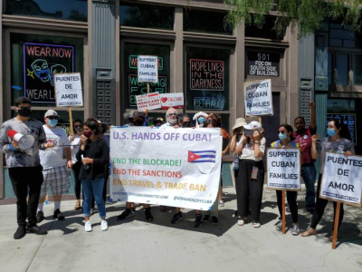 Nueva caravana exige fin del cerco económico de EE.UU. a Cuba 