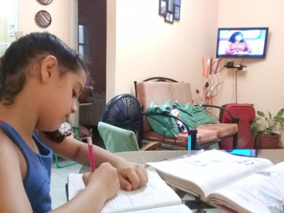 El aula otra vez en casa… por ahora