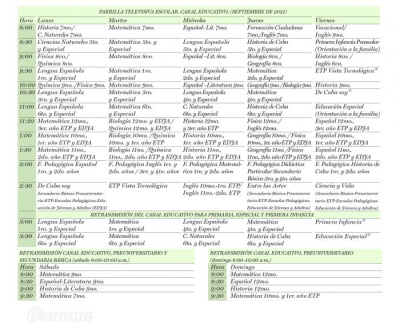 ¿Cómo serán las clases a partir del lunes en la enseñanza general? 