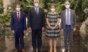 Recibió presidente Díaz-Canel las Cartas Credenciales de nuevos embajadores