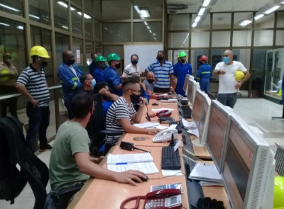 Sincronizó la termoeléctrica Antonio Guiteras