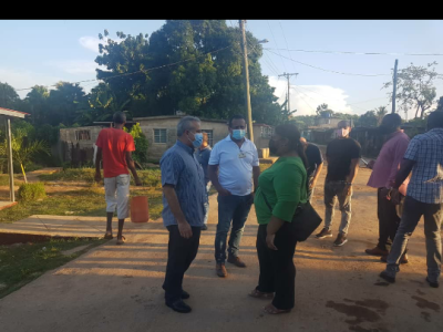 Recorrido del Ministro de Industrias por Antillana de Acero