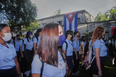 Lista Cuba para abrir las aulas en noviembre a más de un millón de alumnos