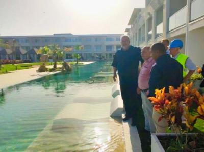 Primer Ministro, Manuel Marrero Cruz en polo turístico de Trinidad