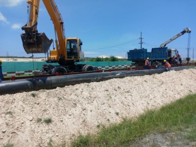 Reconstrucción de la Base de Supertanqueros de Matanzas