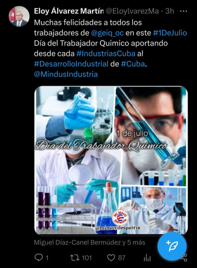 Noticia de Industrias Cuba