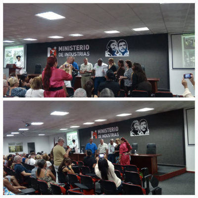 Noticia de Ministerio de Industrias de Cuba