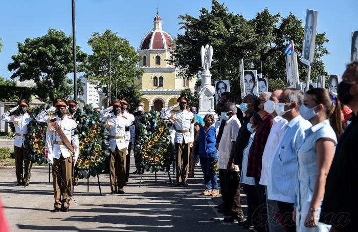 Homenaje a las victimas de Barbados